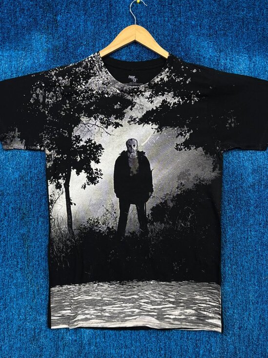 Friday the 13th Jason Voorhees Slasher Horror Movie Tee M - Picture 1 of 4